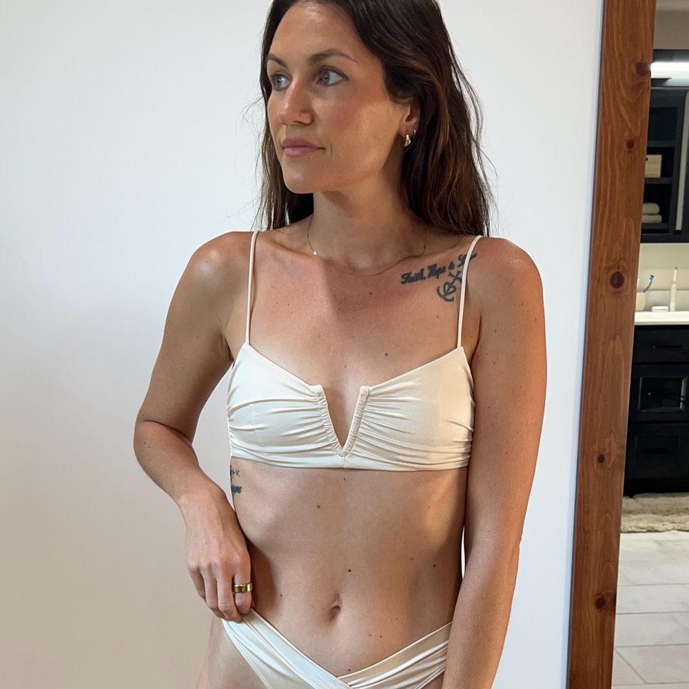 PacSun Cream Women's swim set